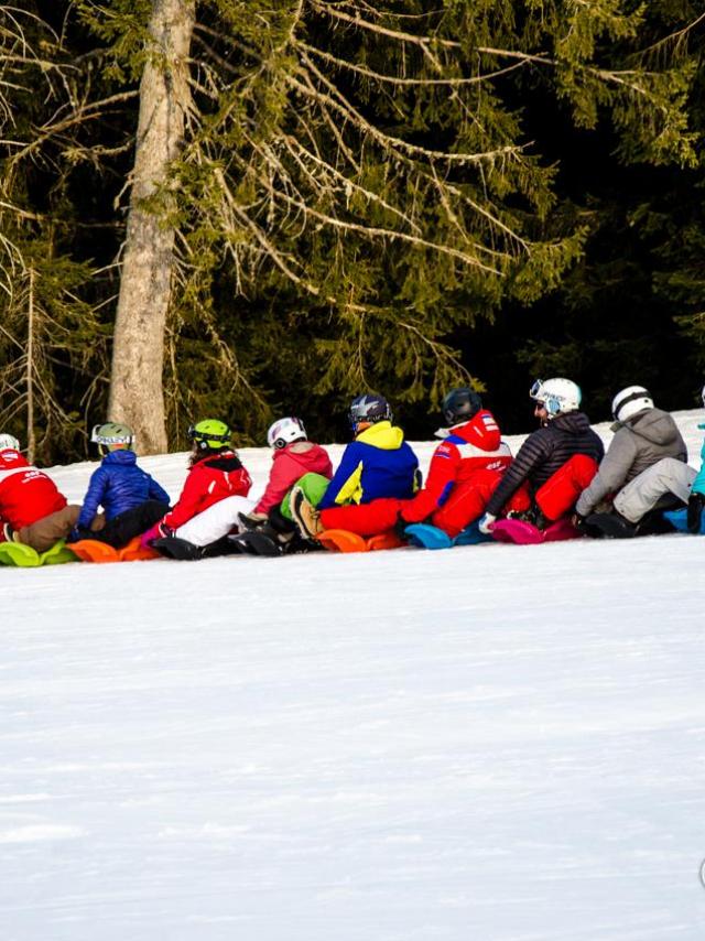 Descente en snake gliss
