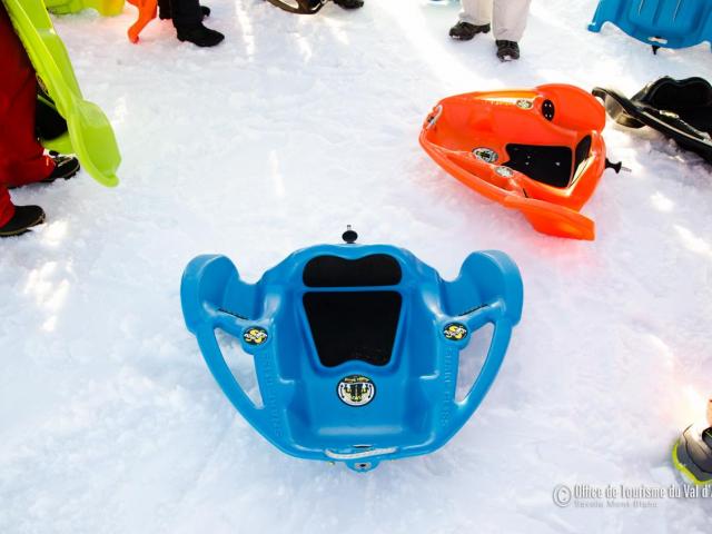 Luge pour snake gliss