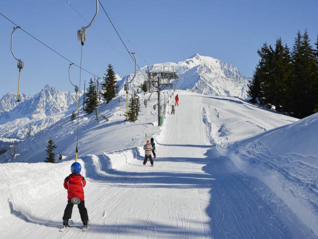 Domaine skiable Les Portes du Mont-Blanc à La Giettaz en Aravis