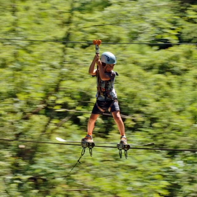 Parcours Aventure en Été à Crest-Voland Cohennoz