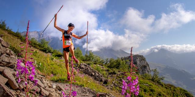 Trail dans le Val d'Arly