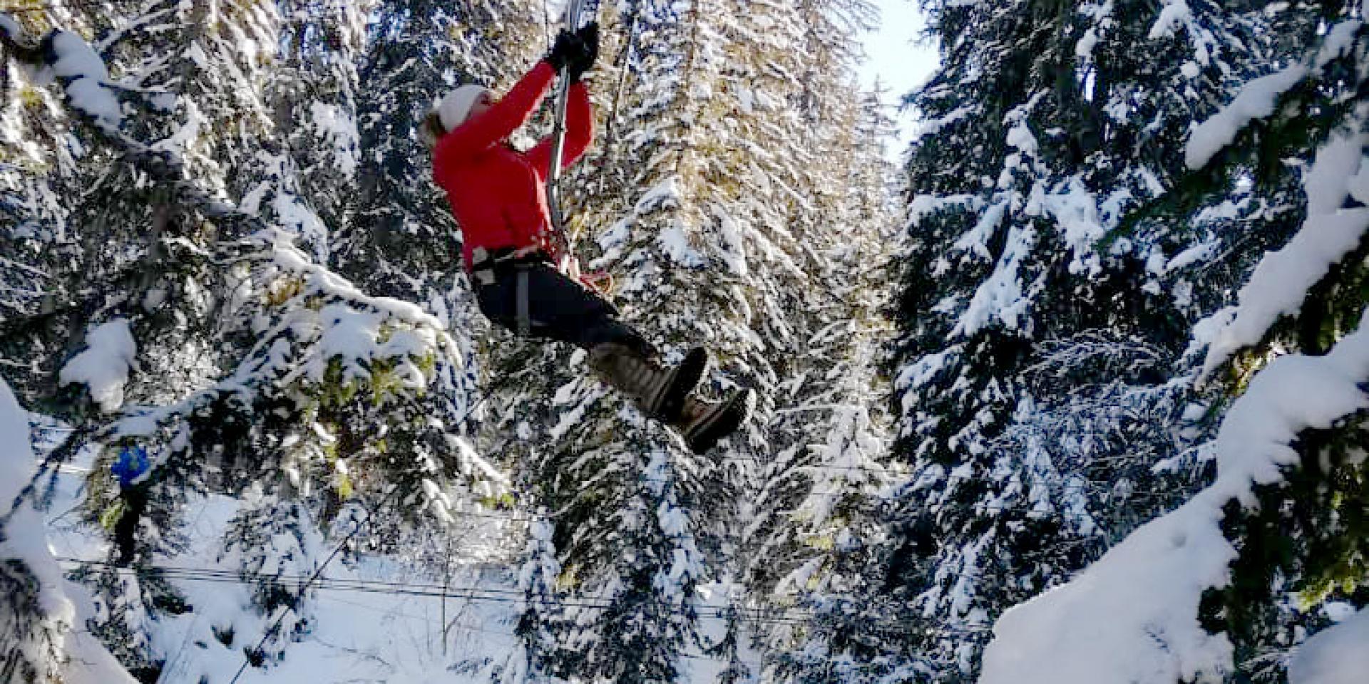 Escaladventure - Parcours Aventure en Hiver