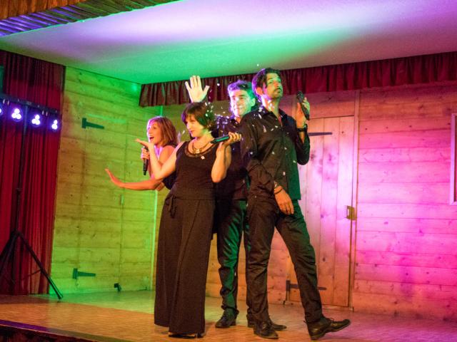 Coulcaf en concert à la Giettaz en Aravis