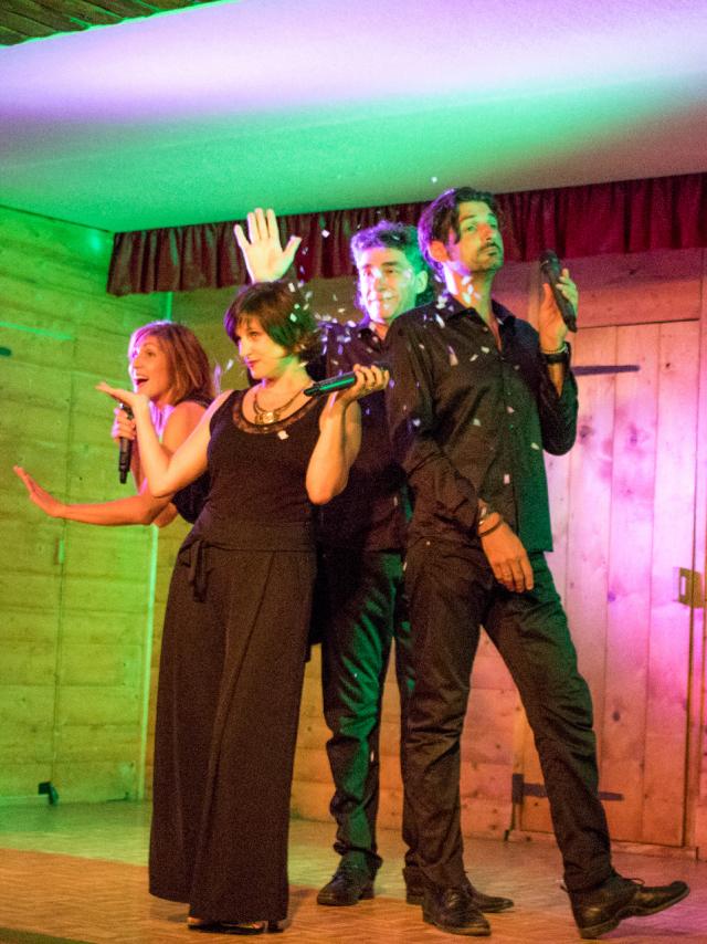 Coulcaf en concert à la Giettaz en Aravis