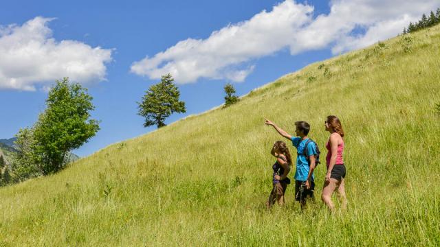 Randonnée pédestre dans le Val d'Arly