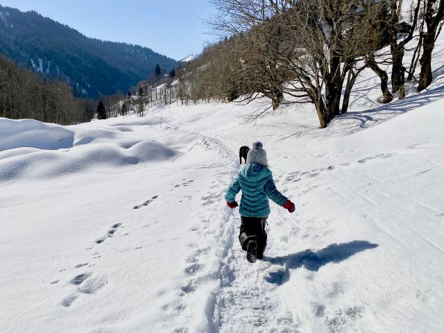 Les plaisirs de la neige dans le Val d'Arly