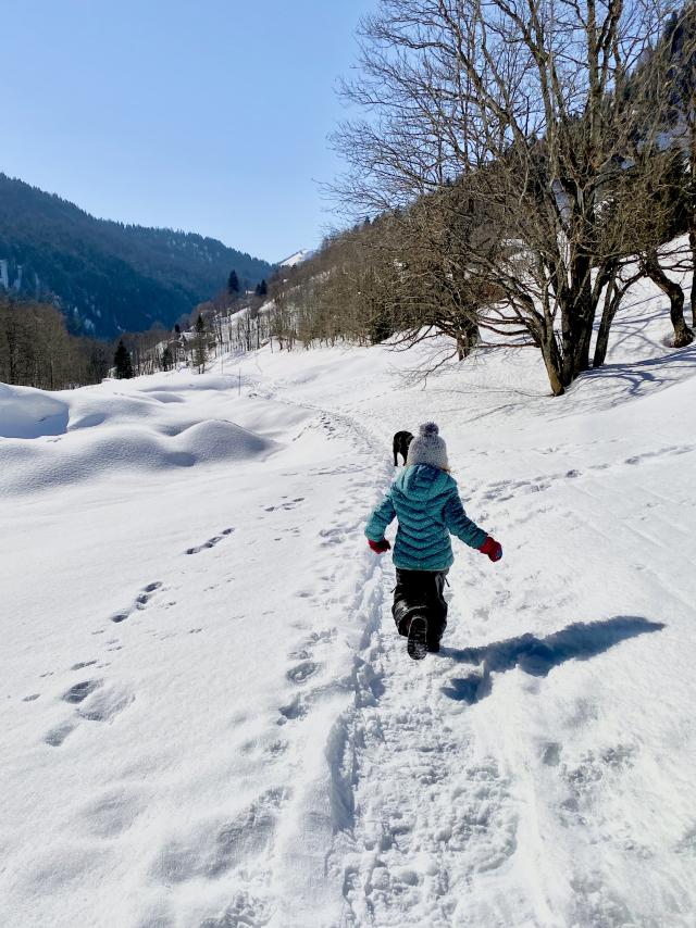 Les plaisirs de la neige dans le Val d'Arly