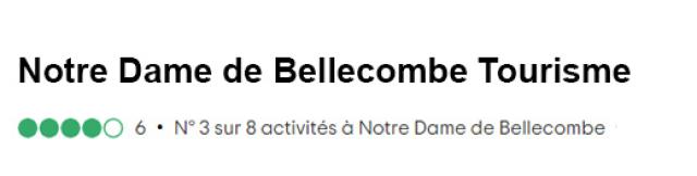 Tripadvisor Avis Notredamedebellecombe