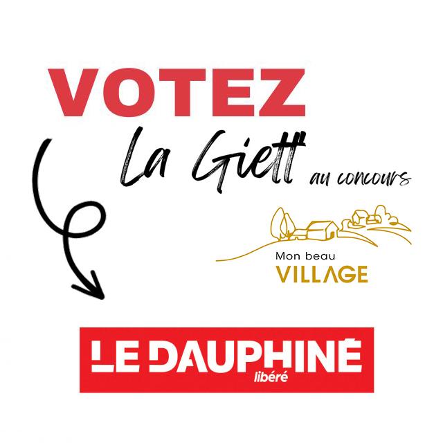 Votez La Giettaz Mon beau village Dauphiné Libéré