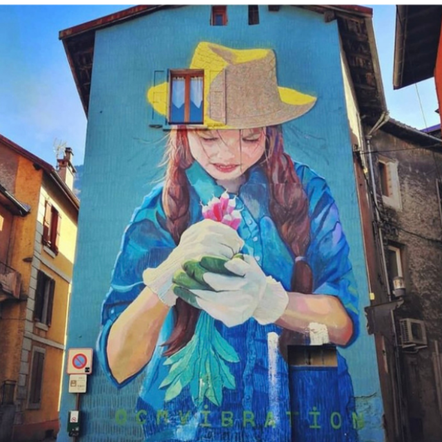 Ocm Vibration réalisera une fresque géante dans un village du Val d'Arly