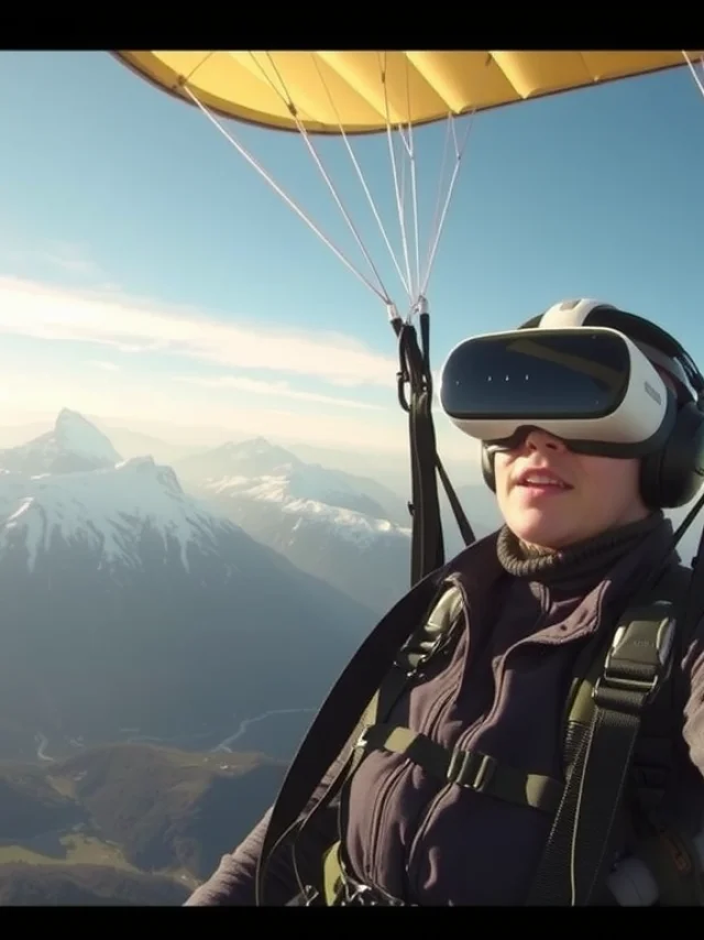 Simulateur de parapente 3D en Réalité virtuelle