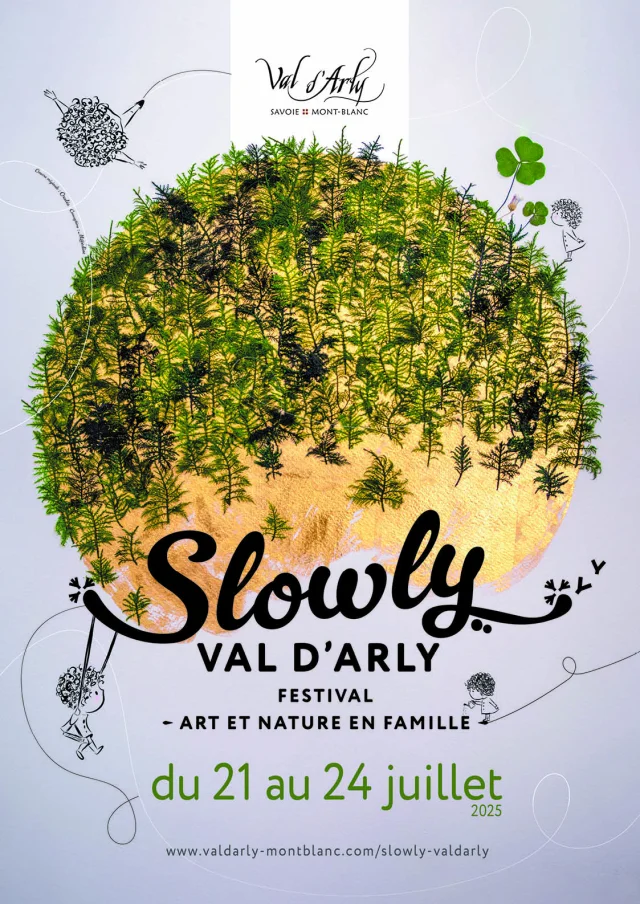 Affiche Festival Slowly Val d'Arly 2025