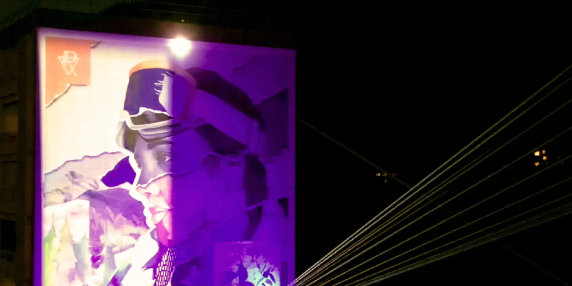 Valdarly Street Art Show Laser