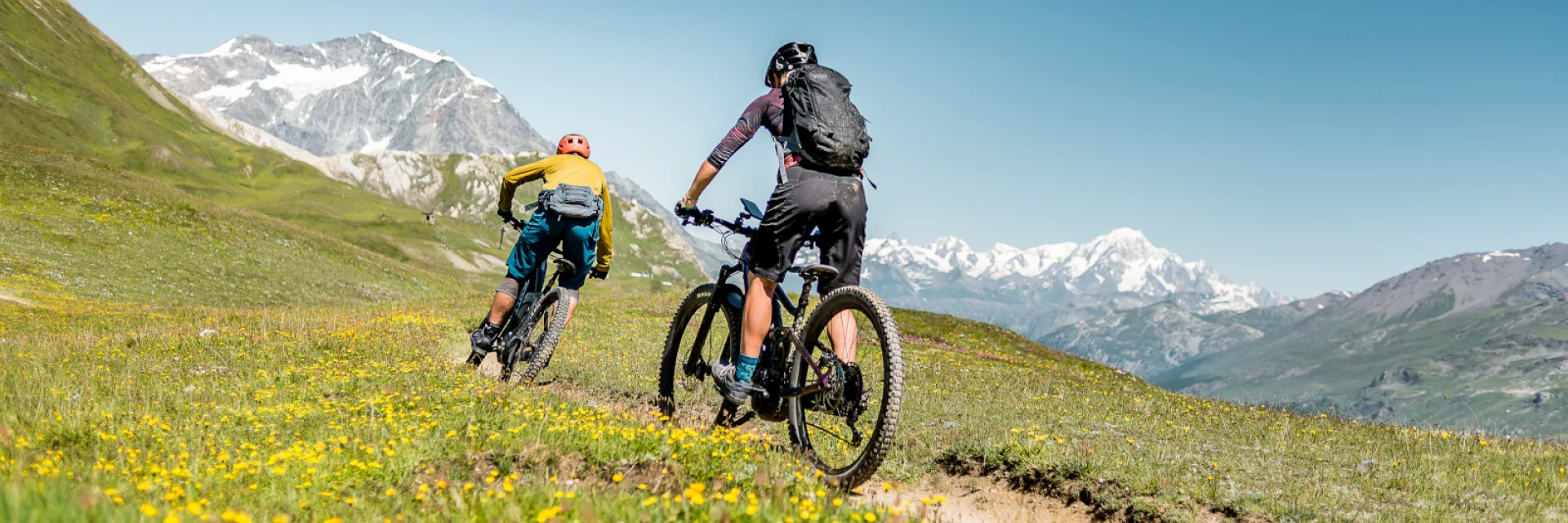 bike park; mountain; summer; bikes