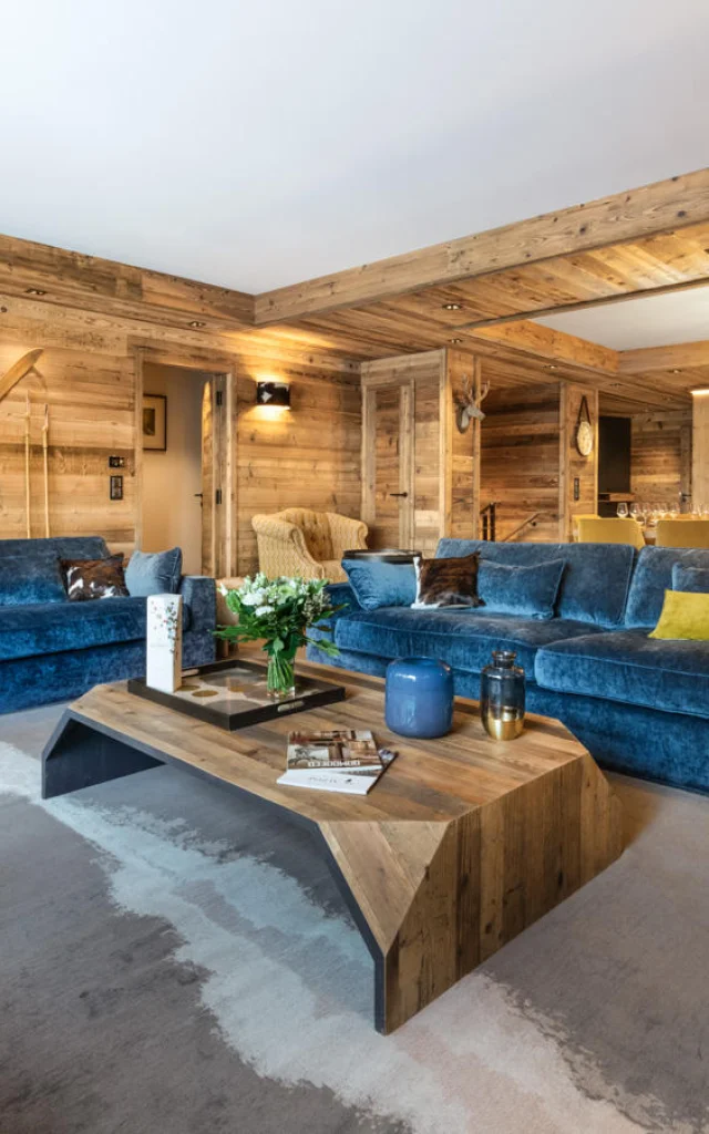 Living and dining room - Alaska Lodge in Val d'Isère