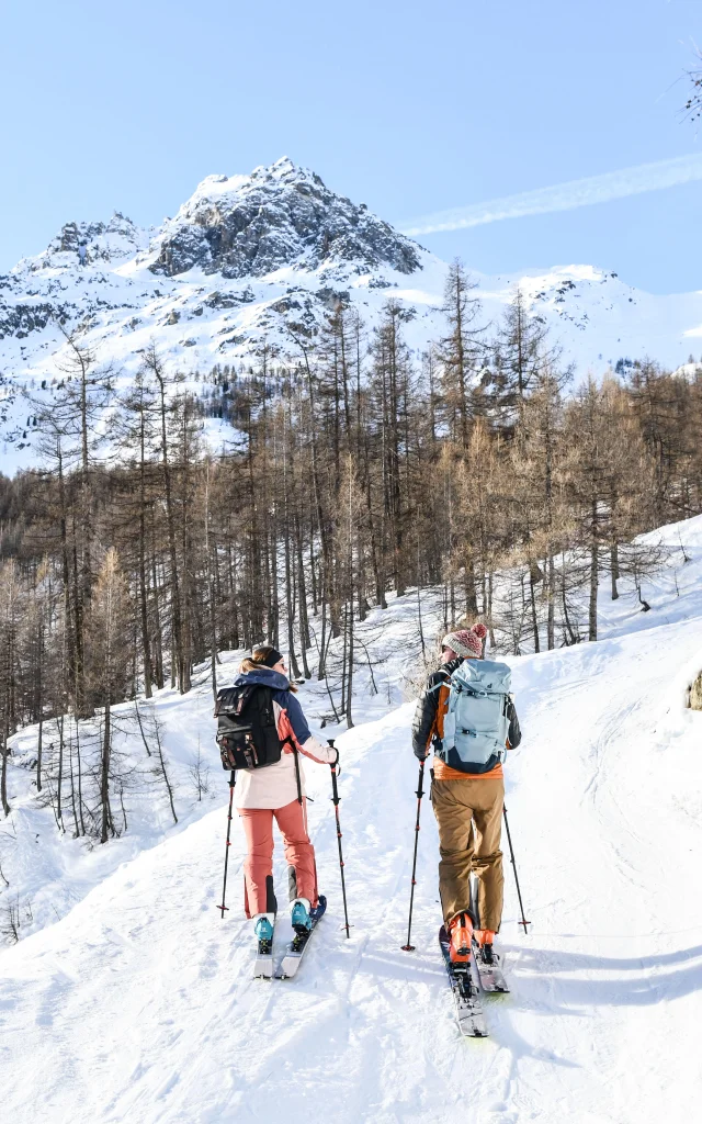 Ski De Rando En Couple