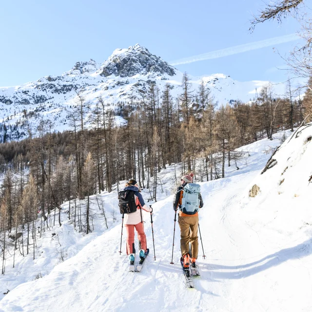 Ski De Rando En Couple