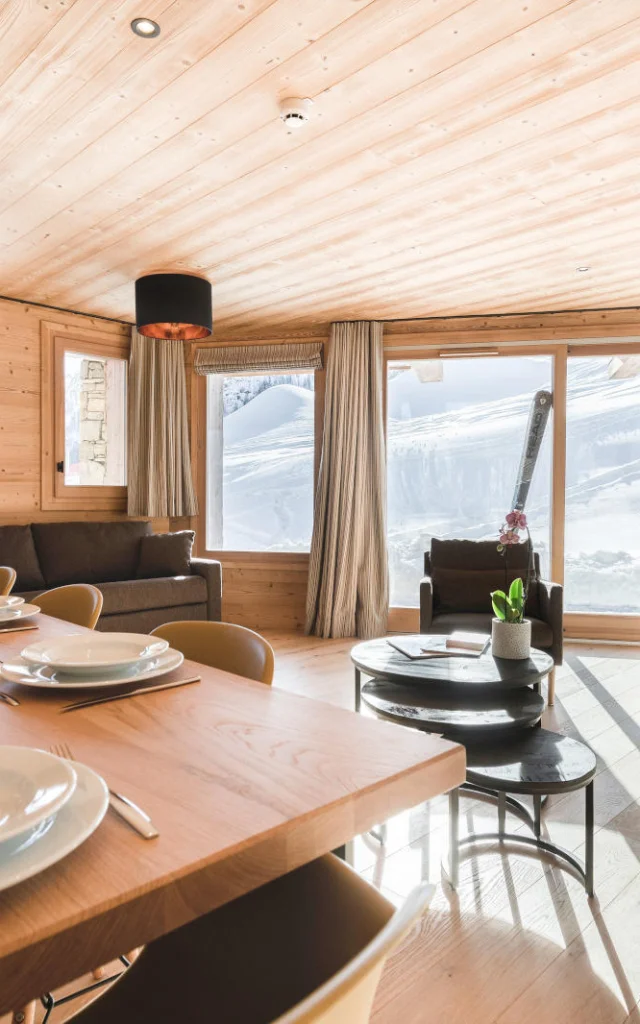 Grand appartement de la Résidence hôtelière Les Equinoxe à Val d'Isère