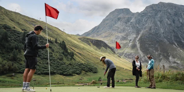 Mini golf au Manchet