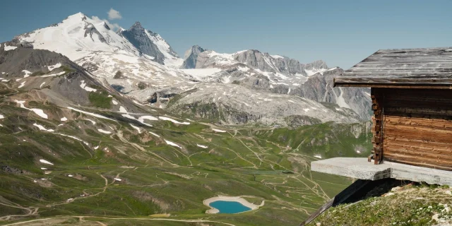 Panoramic view from the top of Bellevarde