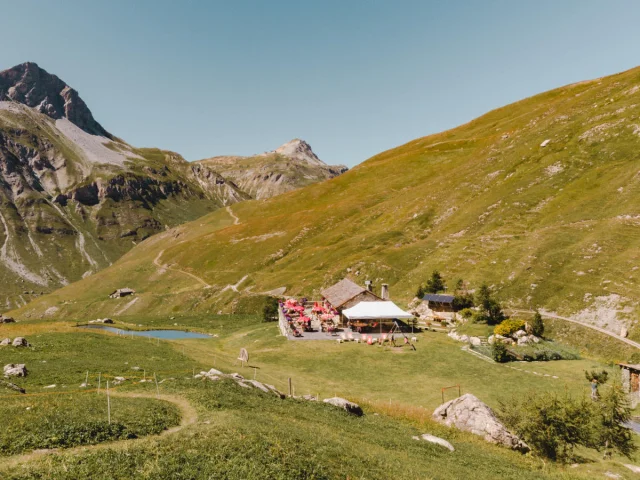 La ferme de l'Arsellaz en été