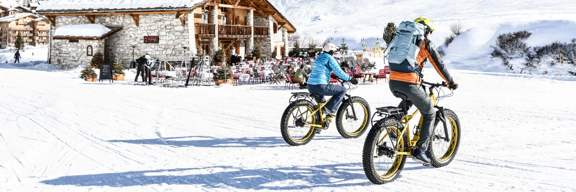 Fat bike con Xavier e Caroline a Le Manchet
