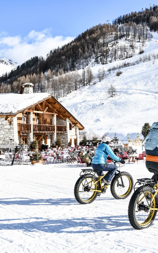 Fat bike con Xavier e Caroline a Le Manchet
