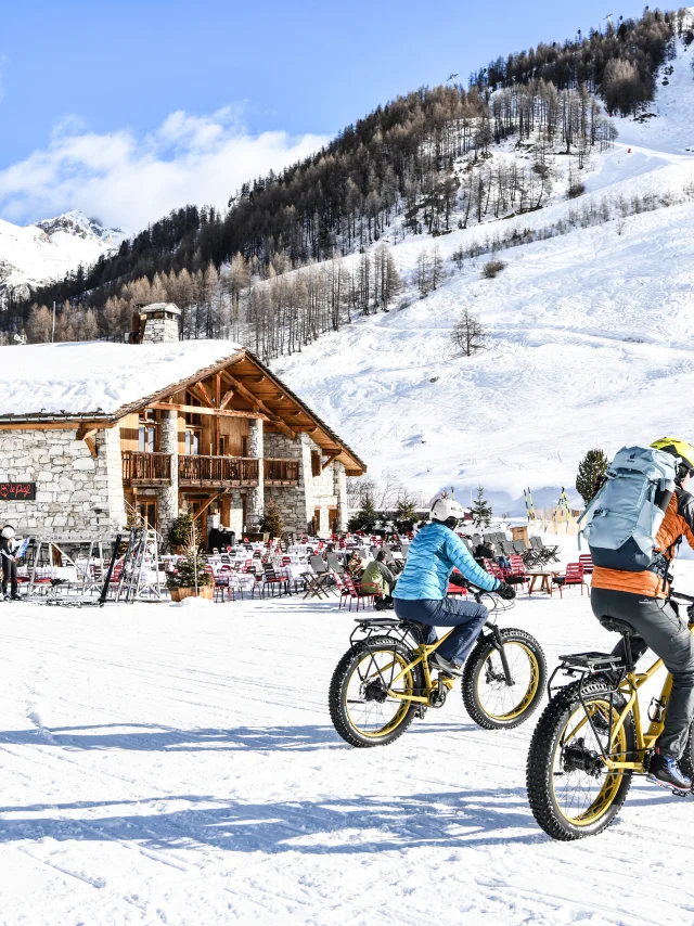 Fat bike con Xavier e Caroline a Le Manchet