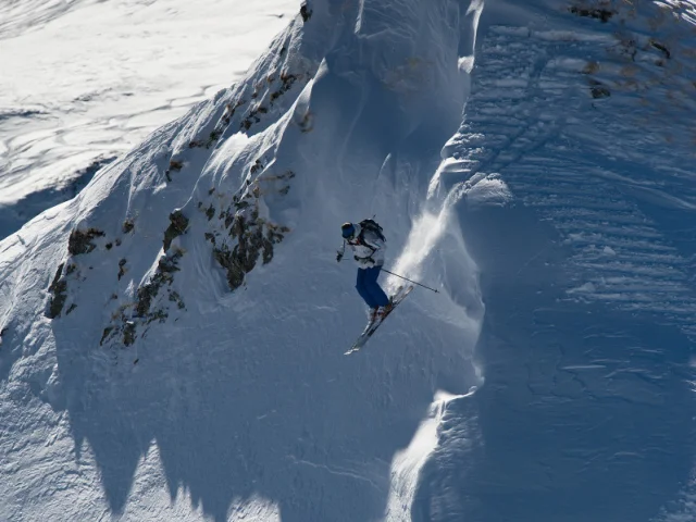 Saut en hors piste