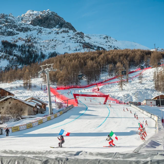 Piste OK au Critérium de la Première Neige Femmes à Val d'Isère