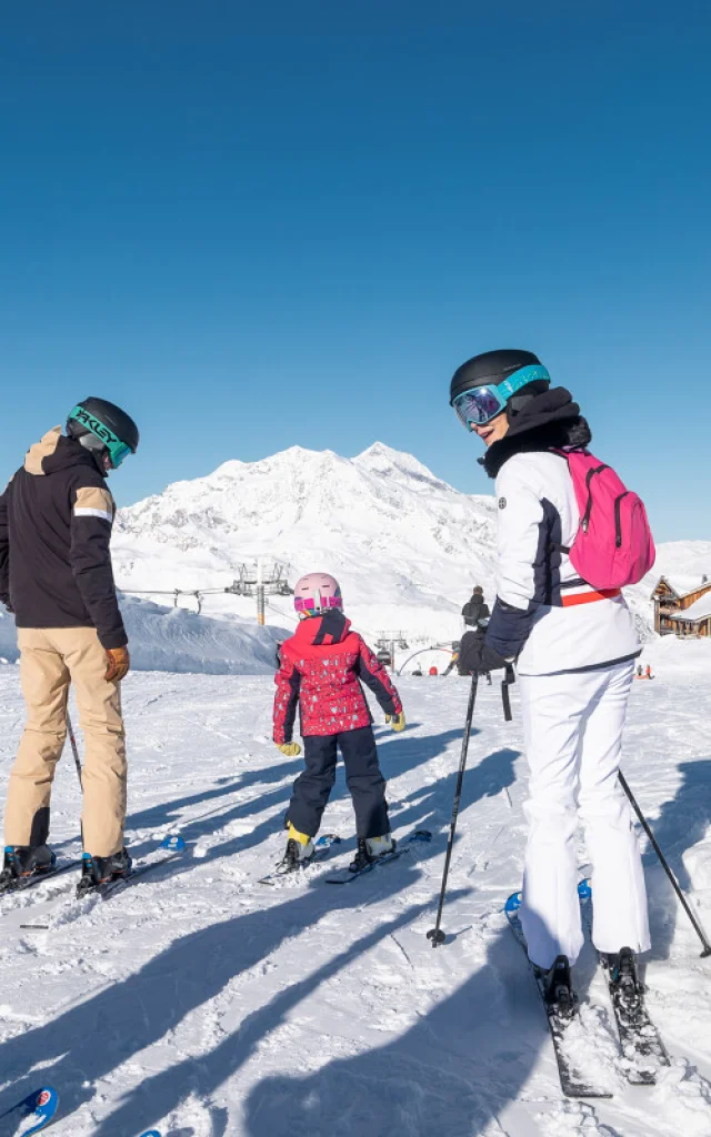 Quiet Family Skiing