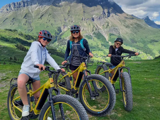 Balade été en Fat Bike - Val d'Isère
