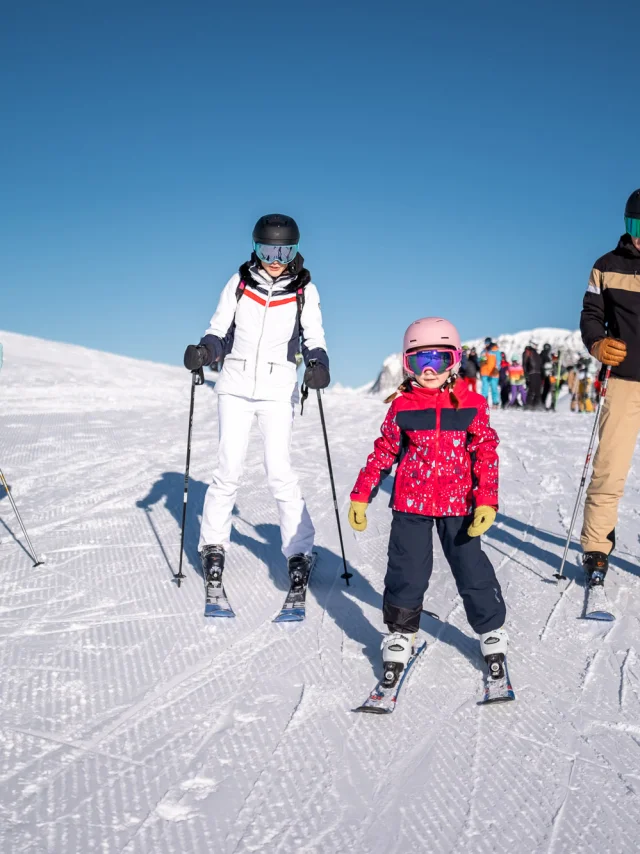 Sciare in famiglia a Solaise