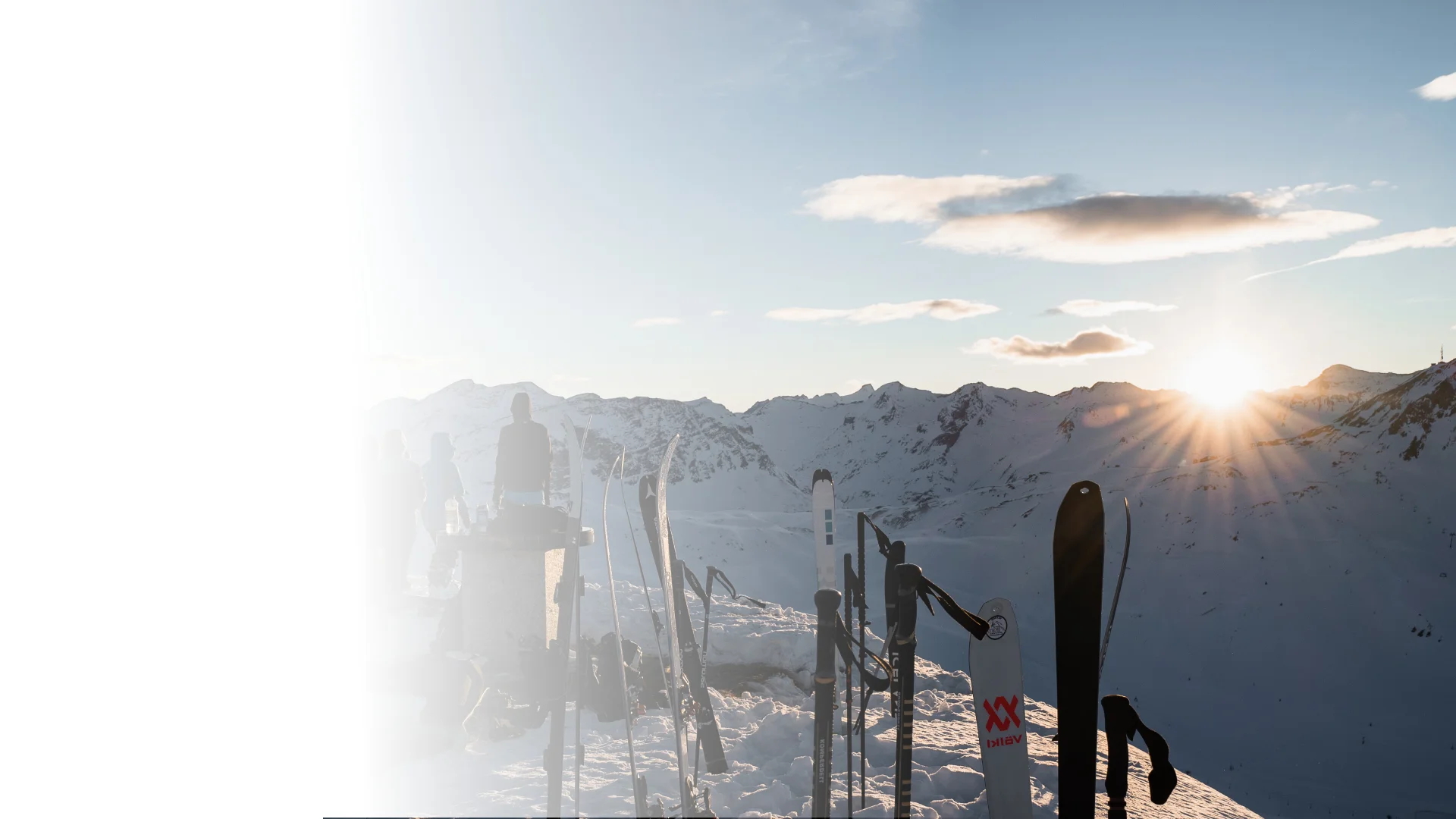 HP-Sunrise at Col de Fresse in winter