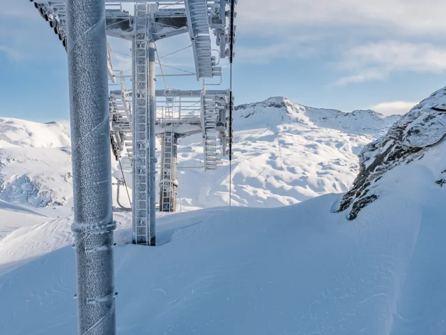 On the Lessières chairlift