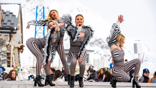 La Folie Douce cabaret show in Val d'Isère