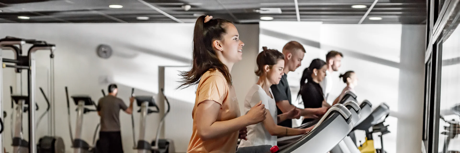 Area body-building e cardio-training del Centro Aquasportif