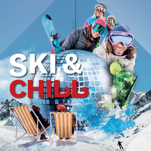 Poster Ski Chill 2025 Senza testo