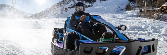 Activité E-Buggy à Val d'Isère