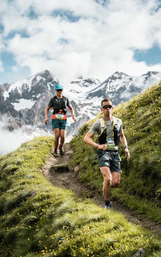 Trail à Val d'Isère en été