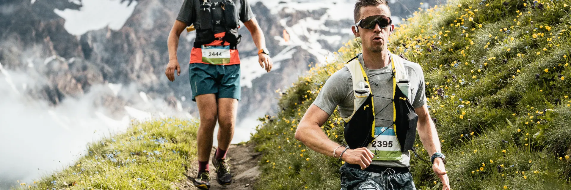 Trail à Val d'Isère en été