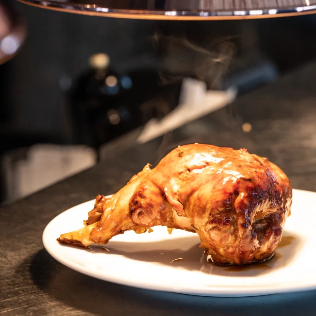 Plat au restaurant René à Val d'Isère