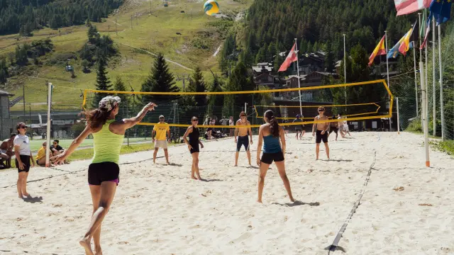 Beach volley au parc des sports du Centre