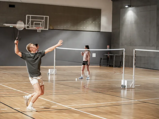 Badminton au Centre Aquasportif