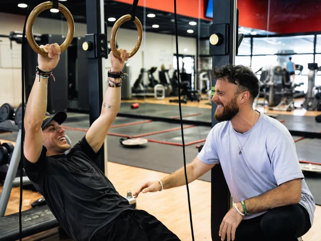 Espace musculation au centre aquasportif