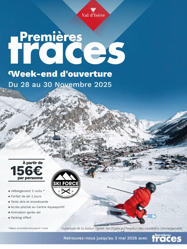 Affiche A4 Premières Traces 2025 séjour