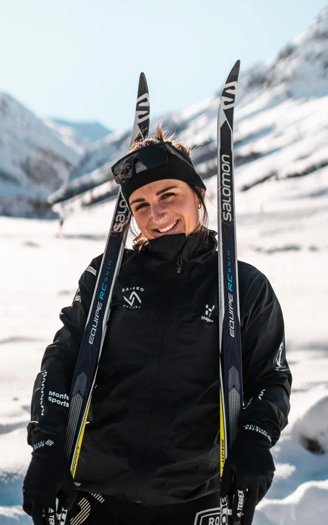 Sci di fondo e biathlon con Lena Arnaud in Val Disere 3