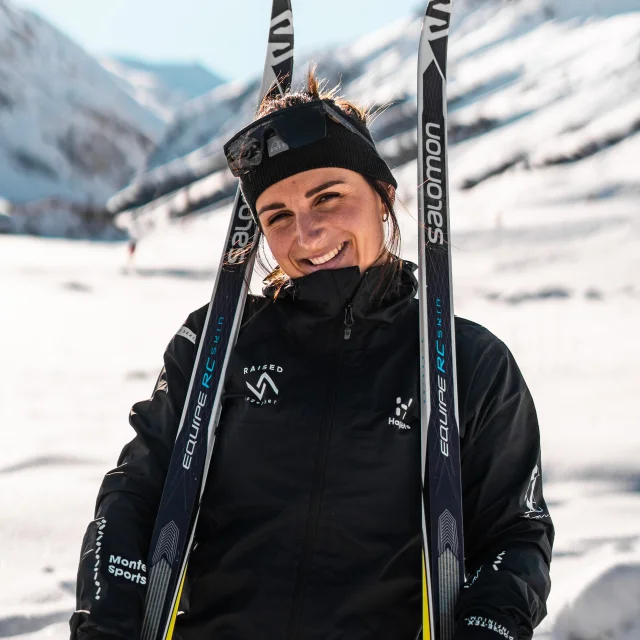 Cross-Country Skiing And Biathlon With Lena Arnaud In Val Disere 3