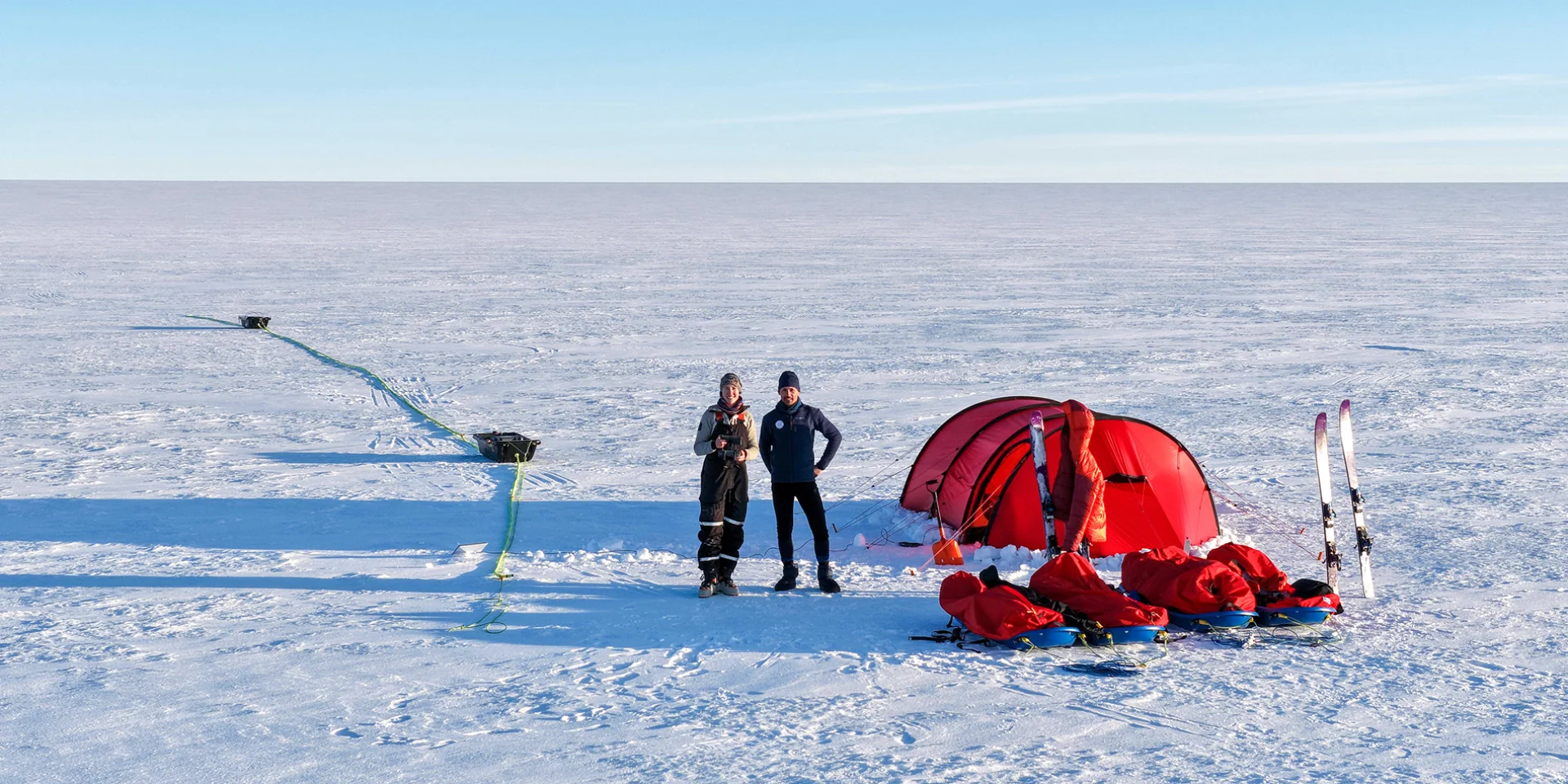 Matthieu et Heidi au camp
