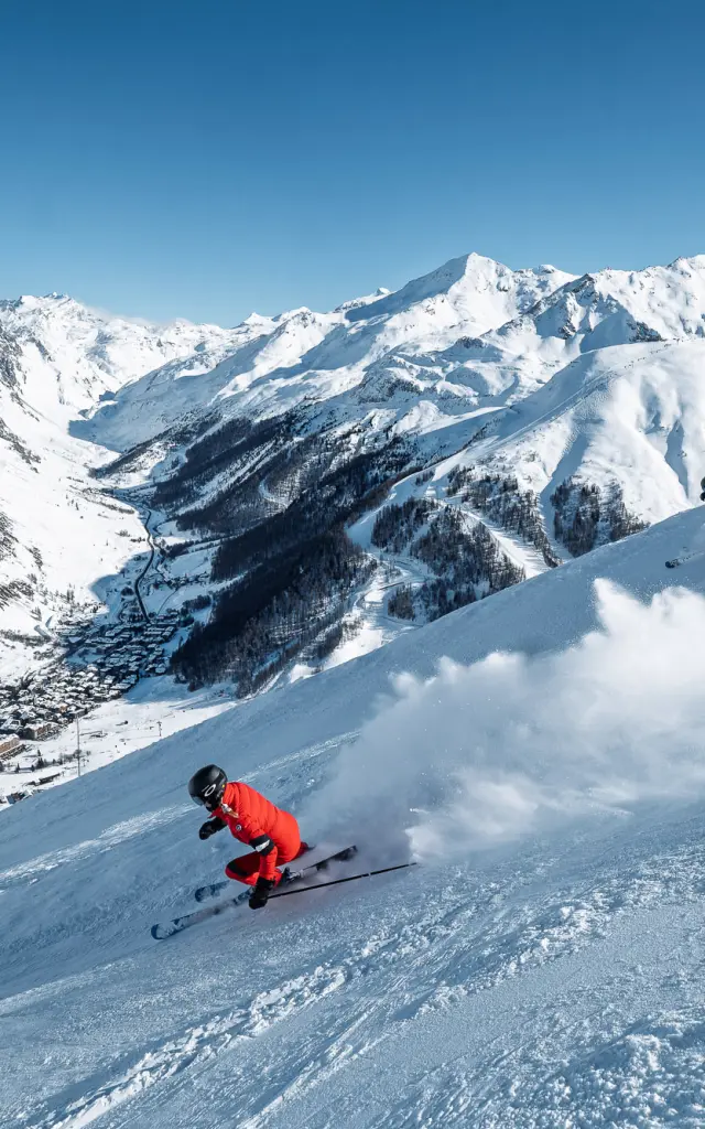 Ski entre amis secteur de Bellevarde